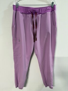 Figs Technical Collection Scrub Pants Uniform in Light Purple Color Extra Large
